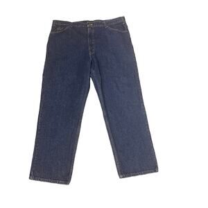 VTG Levis 540 Jeans Mens Blue Size 42x30 Leather Tab‎ Classic Straight Leg
